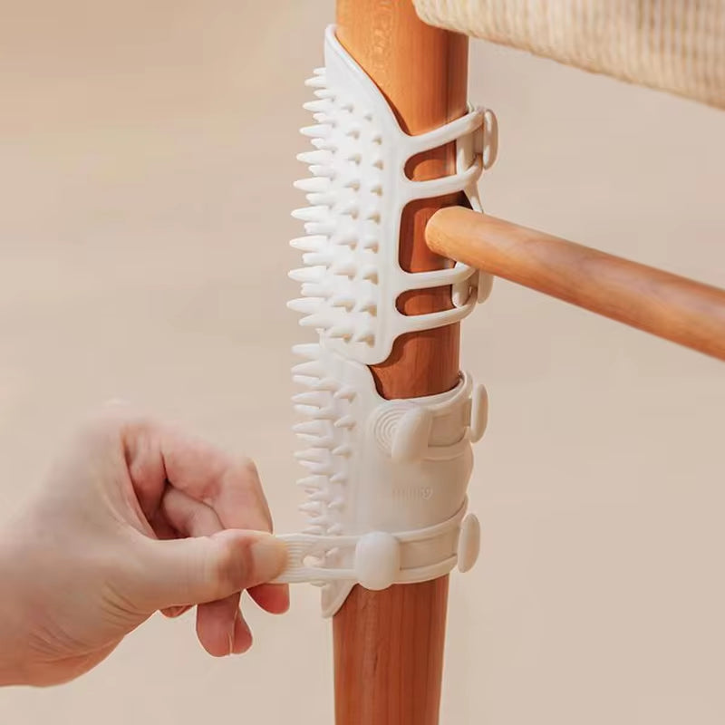 Pet Cat Hair Removal Massage Comb Cats Scratching Rubbing Brush Kitten Grooming Self Cleaning Wall Corner Cat Scratcher Combs.