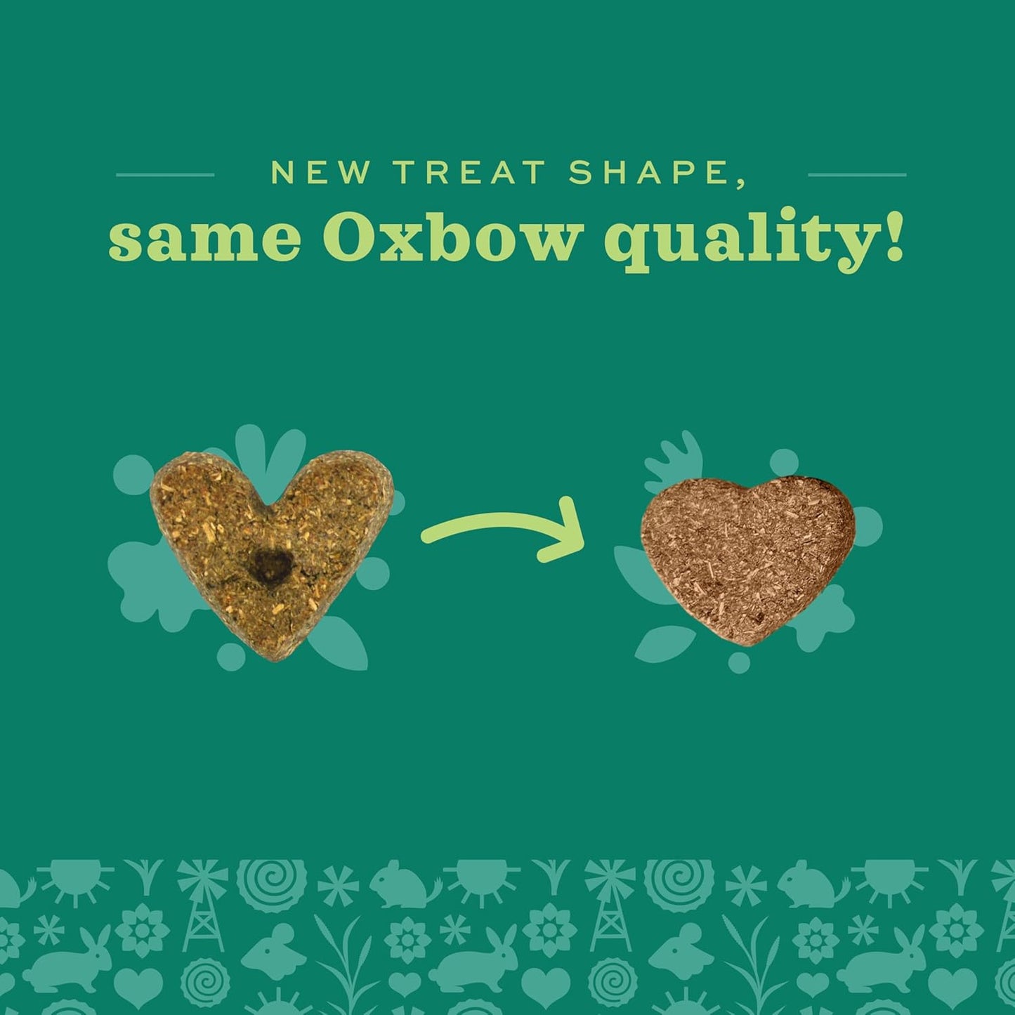 Organic Rewards Barley and Hay Biscuit Treats for Rabbits, Guinea Pigs, Chinchillas, and Small Pets