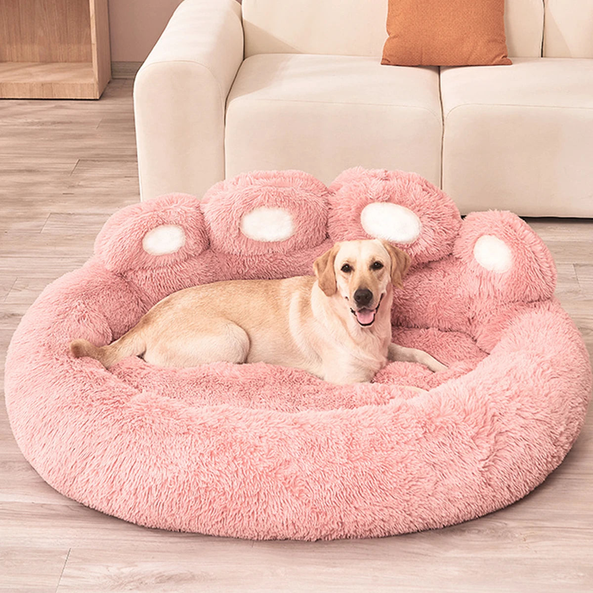 Pet Dog Sofa Beds for Small Dogs Warm Accessories Large Dog Bed Mat Pets Kennel Washable Plush Medium Basket Puppy Cats Supplies.