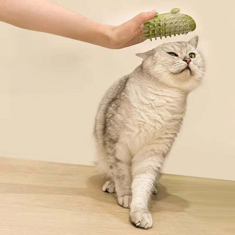 Pet Cat Hair Removal Massage Comb Cats Scratching Rubbing Brush Kitten Grooming Self Cleaning Wall Corner Cat Scratcher Combs.