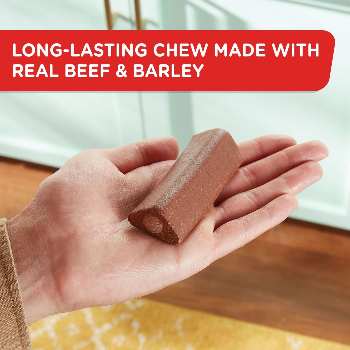 Rachael Ray  Soup Bones with Real Beef & Barley, 11 Dry Dog Chews.