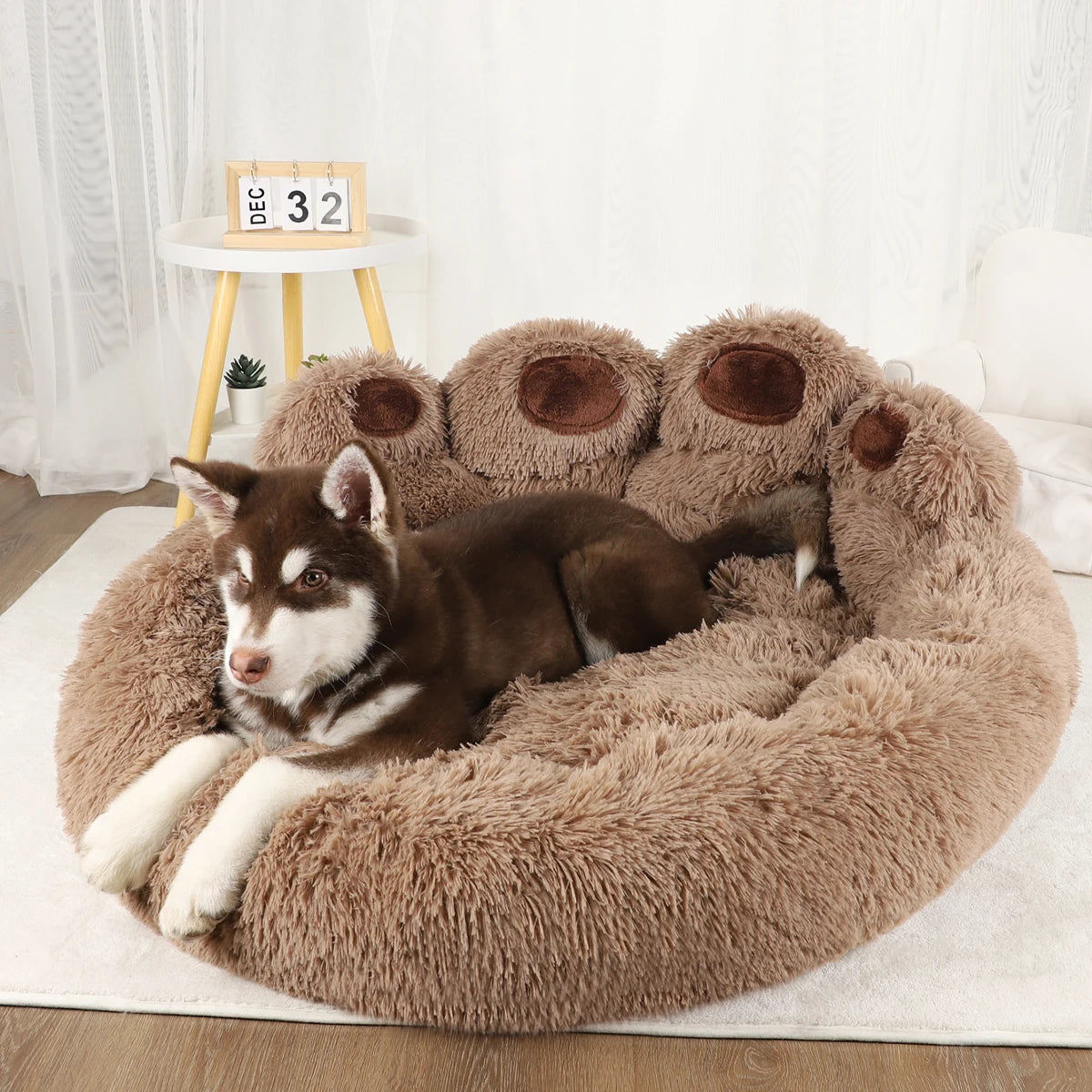 Pet Dog Sofa Beds for Small Dogs Warm Accessories Large Dog Bed Mat Pets Kennel Washable Plush Medium Basket Puppy Cats Supplies.