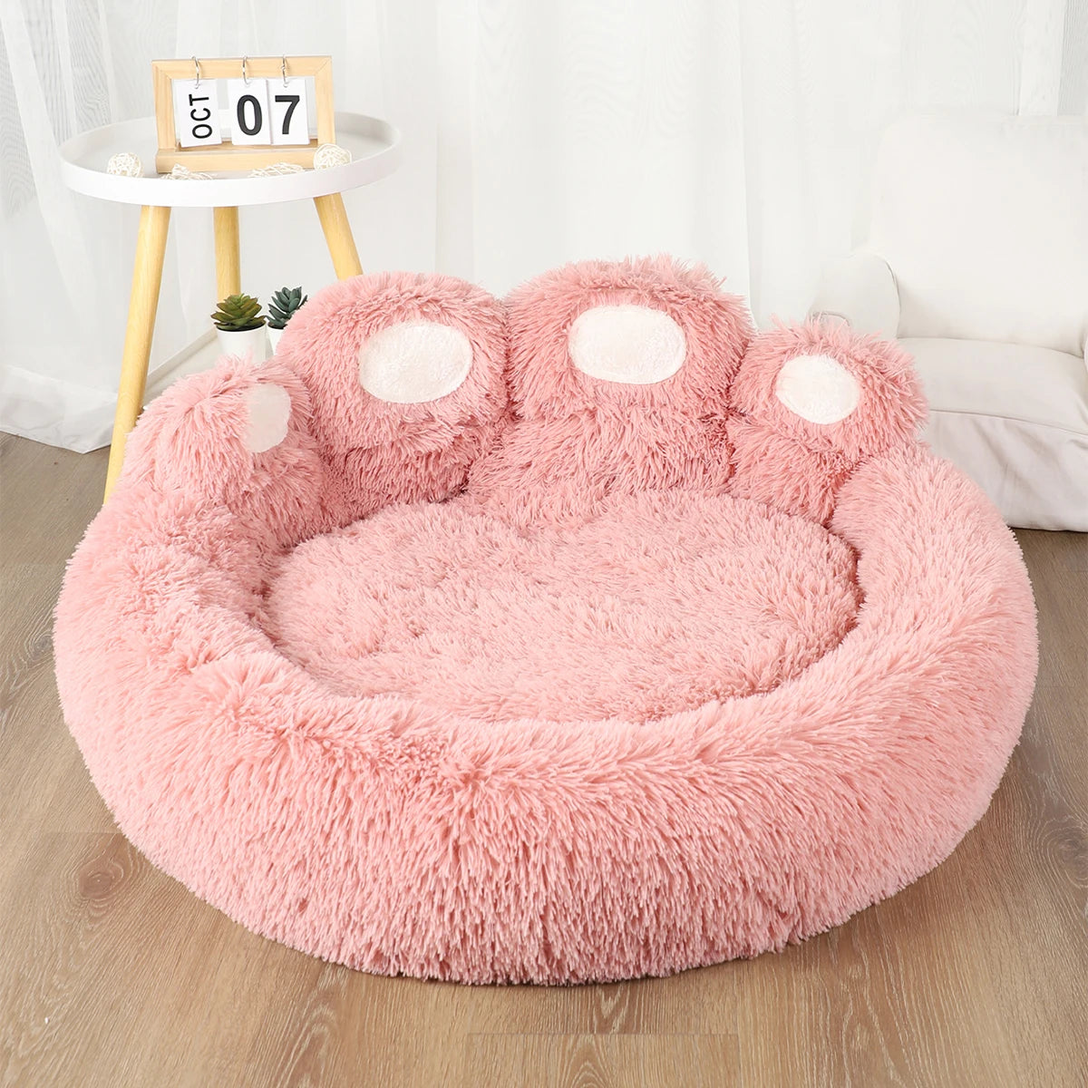 Pet Dog Sofa Beds for Small Dogs Warm Accessories Large Dog Bed Mat Pets Kennel Washable Plush Medium Basket Puppy Cats Supplies.